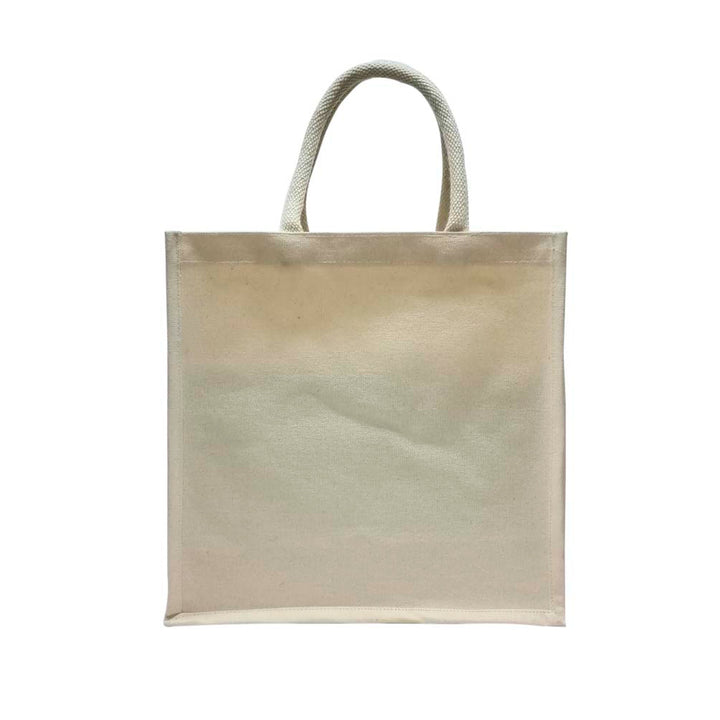 Large Laminated Canvas Bag (JACBL), Blank - Just Adore