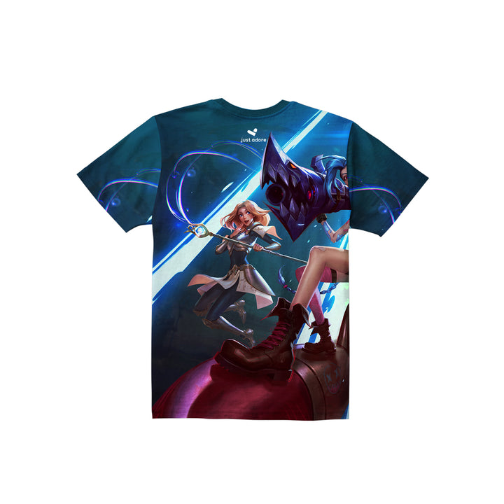 League of Legends Multicolor Printed Kids Tshirt - Just Adore