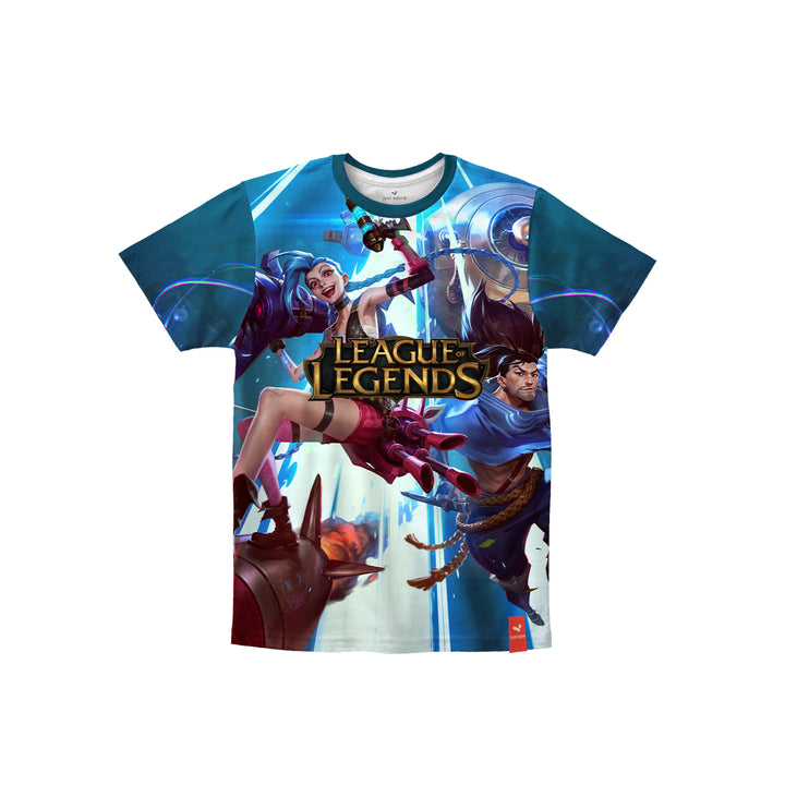 League of Legends Multicolor Printed Kids Tshirt - Just Adore