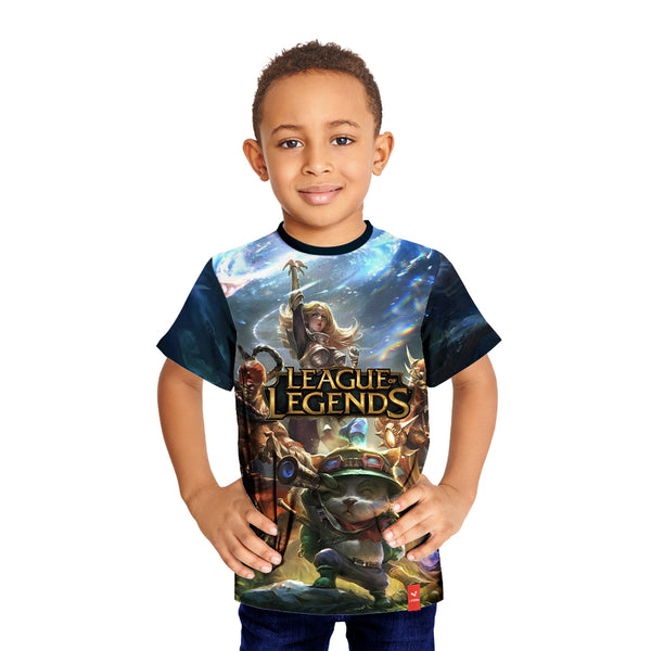 League of Legends Sublimation Printed Kids Tshirt - Just Adore