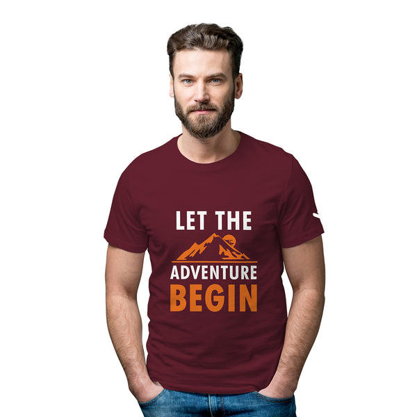 Let The Adventure Begin Tshirt - Unisex - Just Adore