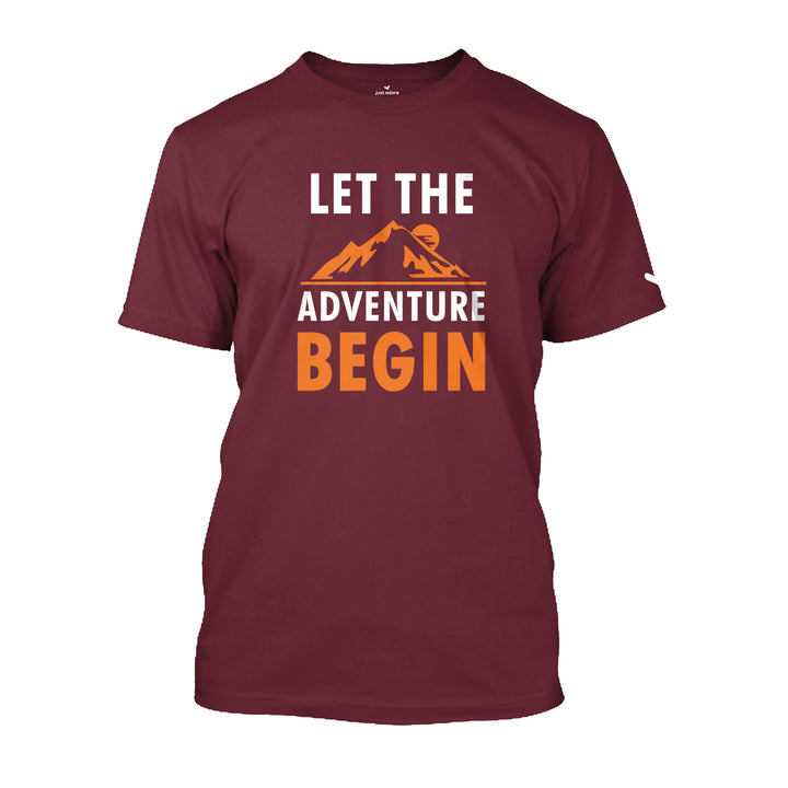 Let The Adventure Begin Tshirt - Unisex - Just Adore