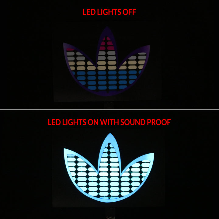 Lighting Lotus LED T-shirt Black - Unisex - Just Adore
