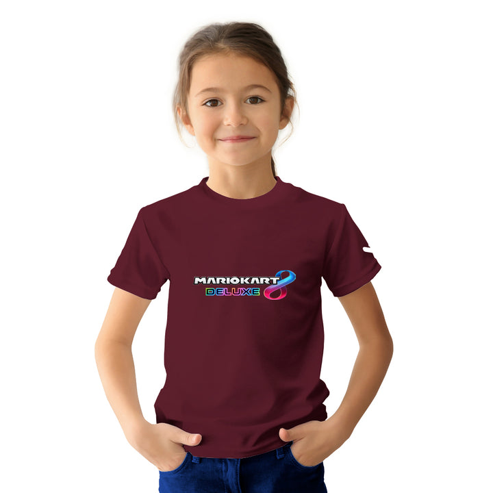 Mario Kart 8 Deluxe Kids Tshirt - Just Adore