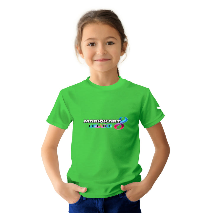 Mario Kart 8 Deluxe Kids Tshirt - Just Adore