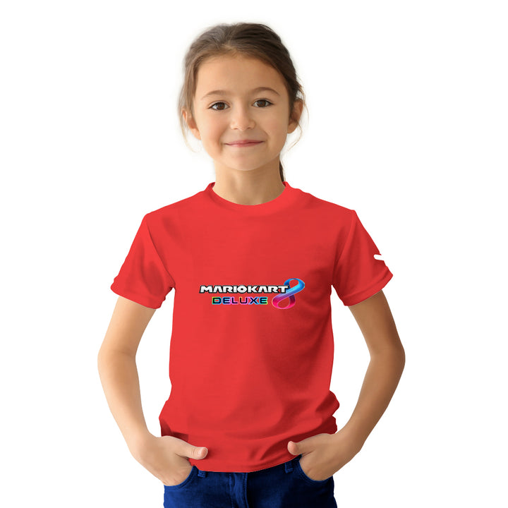 Mario Kart 8 Deluxe Kids Tshirt - Just Adore