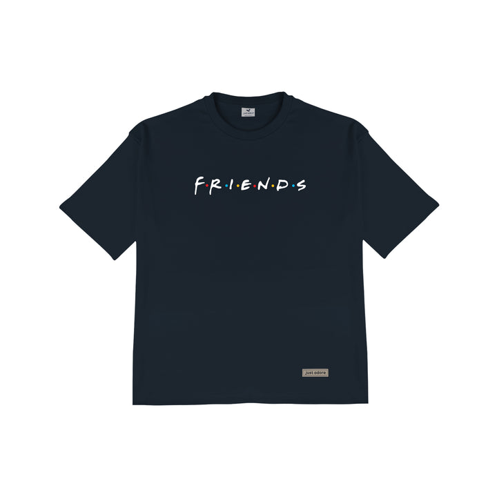 Oversized Men Friends Tshirt - Just Adore