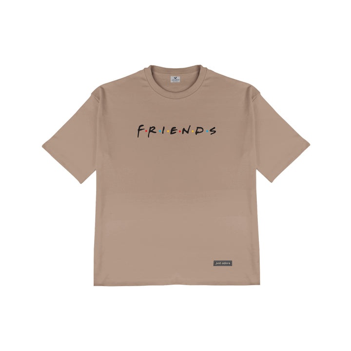 Oversized Men Friends Tshirt - Just Adore