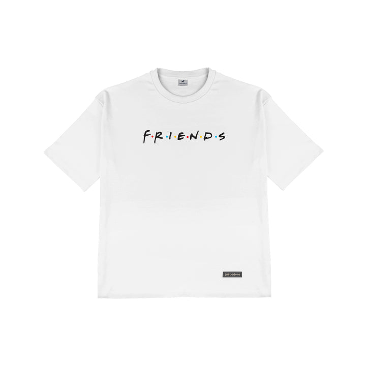 Oversized Men Friends Tshirt - Just Adore