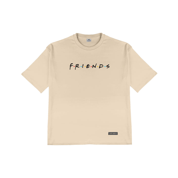 Oversized Men Friends Tshirt - Just Adore