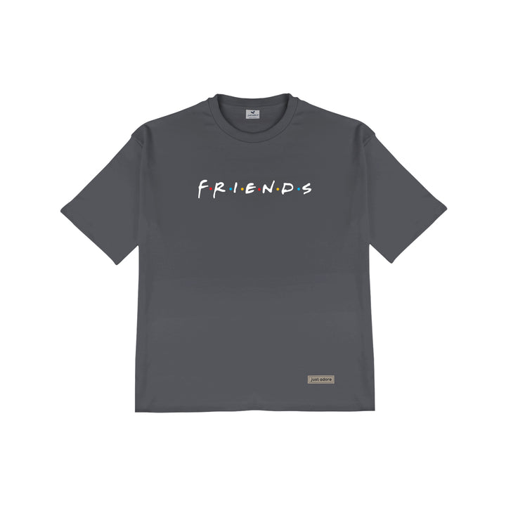 Oversized Men Friends Tshirt - Just Adore