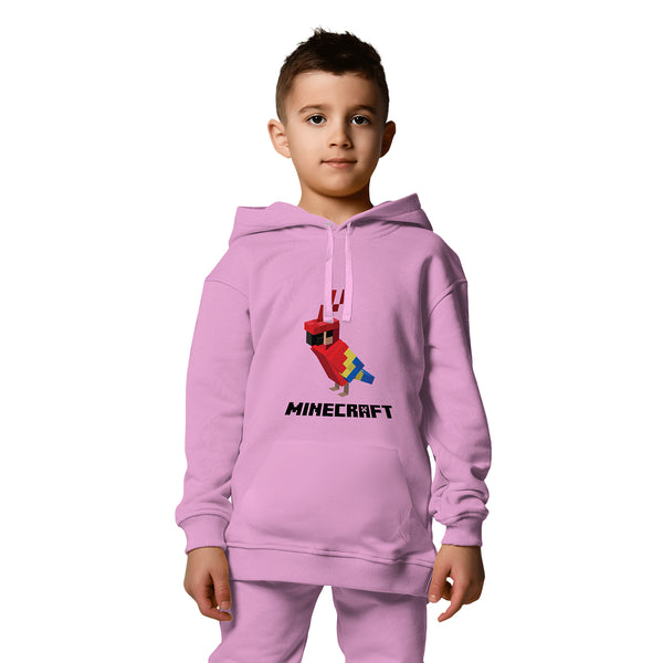 Scarlet Macaw Parrot Minecraft Hoodies - Kids - Just Adore