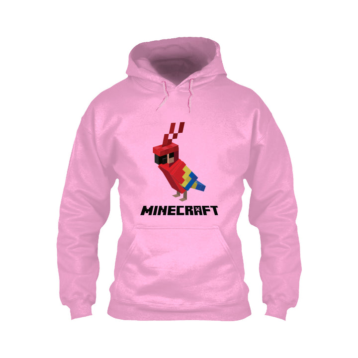 Scarlet Macaw Parrot Minecraft Hoodies - Adult - Just Adore