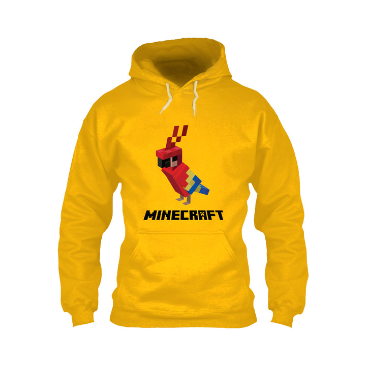 Scarlet Macaw Parrot Minecraft Hoodies - Adult - Just Adore