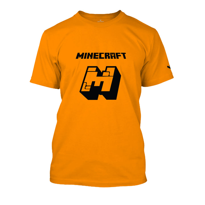 Minecraft Letter 'M' T-shirt - Unisex - Just Adore