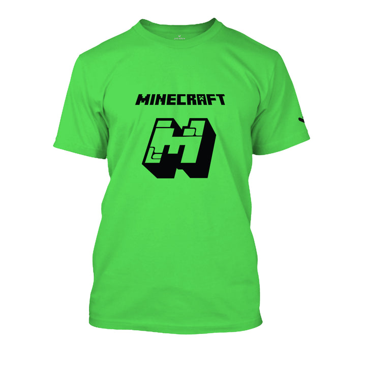 Minecraft Letter 'M' T-shirt - Unisex - Just Adore