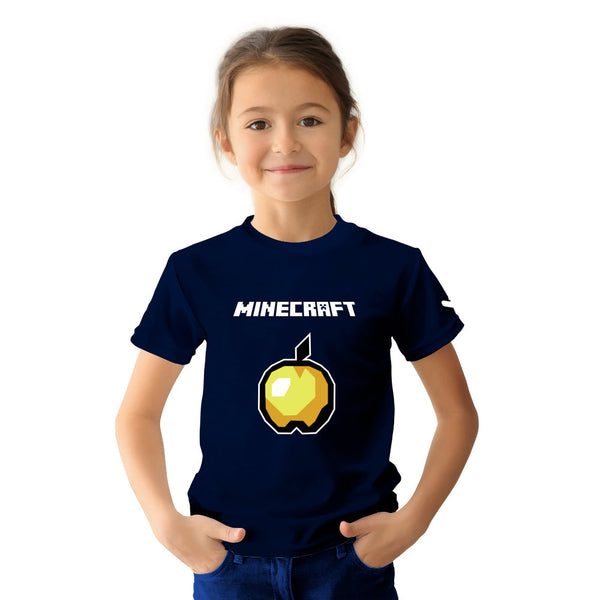 Minecraft Apple Kids T-shirt - Just Adore