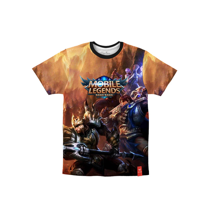 Mobile Legends Bang Bang Sublimation Printed Kids Tees - Just Adore