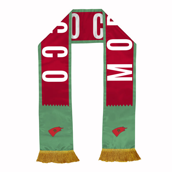 Morocco Football Team Fan Scarf - Just Adore