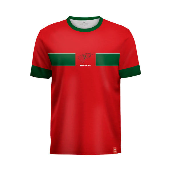 Morocco Football Team Home Fans Jersey - Just Adore