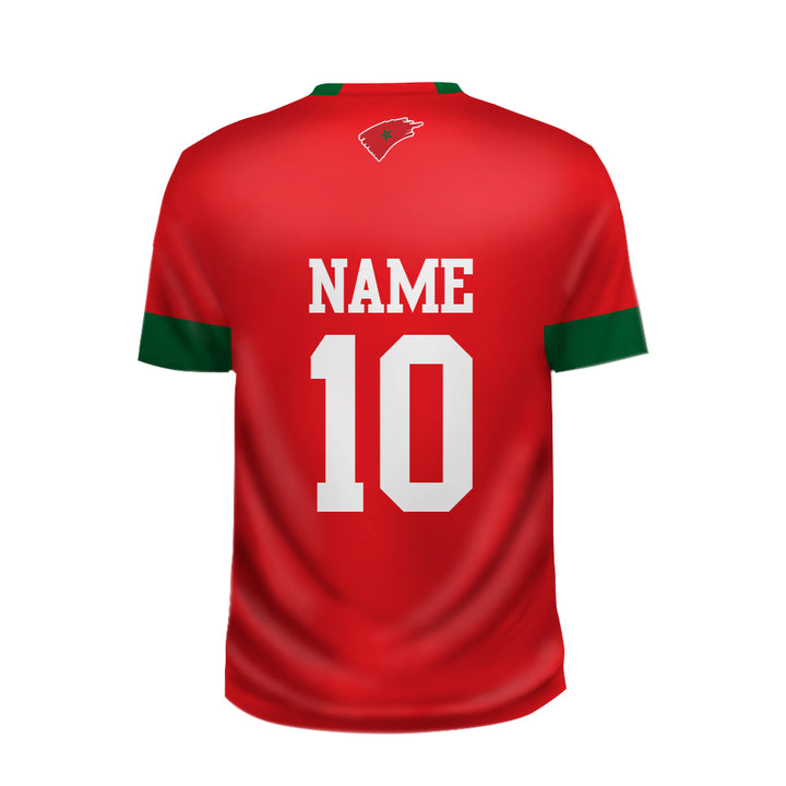 Morocco Football Team Home Fans Jersey - Just Adore