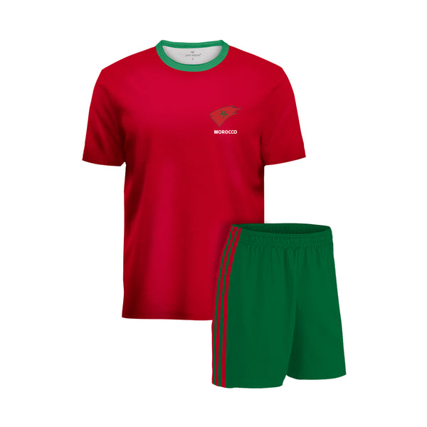 Morocco Football Team 2021 Fans Jersey Set - Just Adore