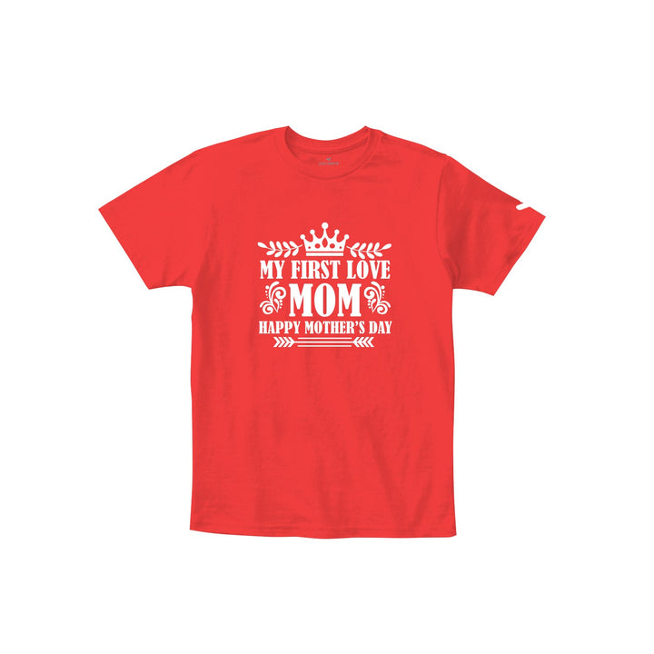 My First Love Mom Kids Tshirt - Just Adore