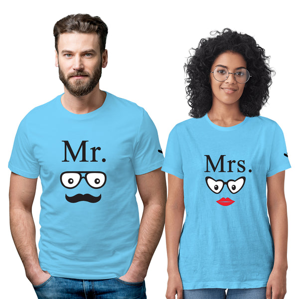 Mr and Mrs Couple T-shirt - Unisex - Just Adore