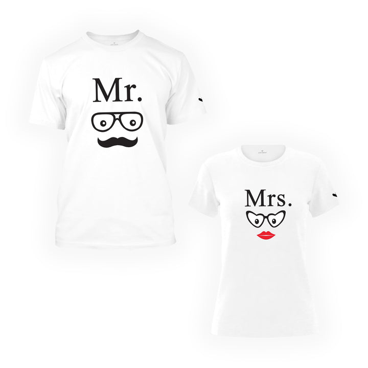 Mr and Mrs Couple T-shirt - Unisex - Just Adore