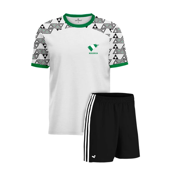 Nigeria Football Team Fans Away Jersey Set - Just Adore