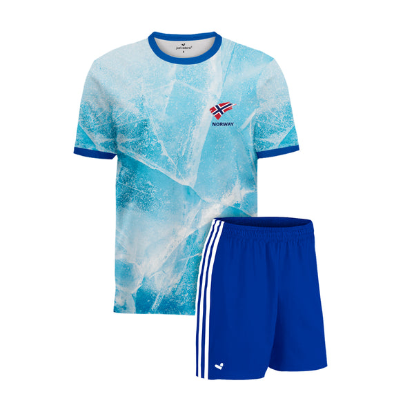 Norway Football Team Fans Away Jersey Set - Just Adore