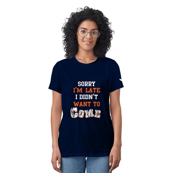 Sorry I'm Late Tshirt - Unisex - Just Adore