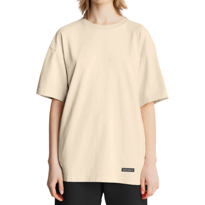 Oversized Women Tshirt - Blank - Just Adore