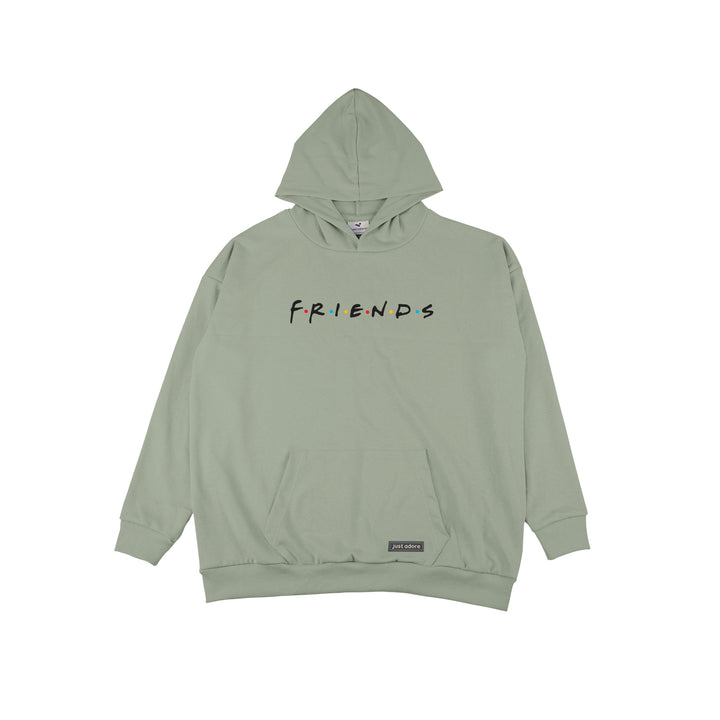 Oversize Men Friends Hoodie - Just Adore