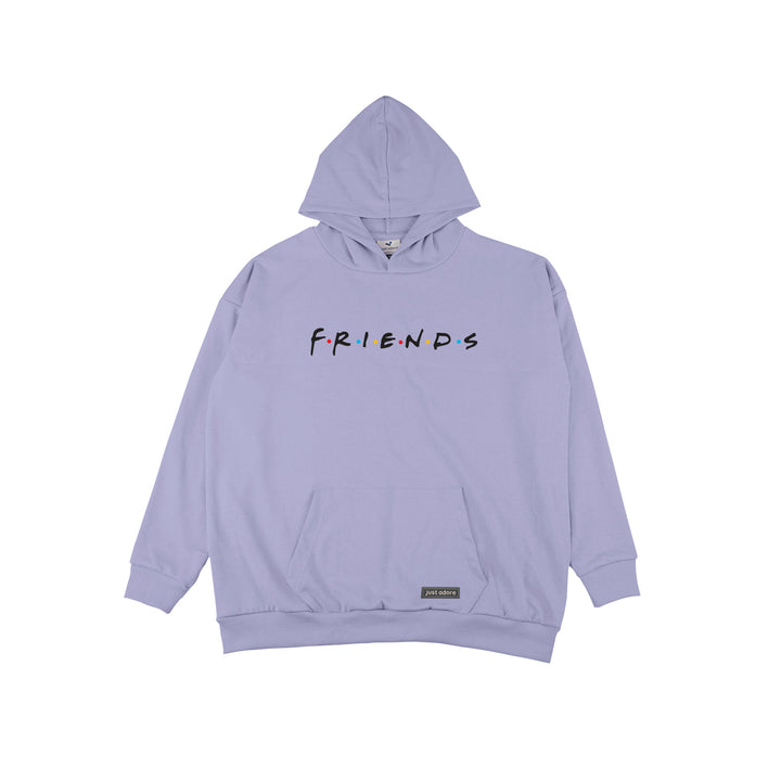 Oversize Women Friends Hoodie - Just Adore