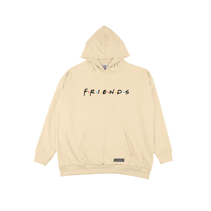 Oversize Women Friends Hoodie - Just Adore
