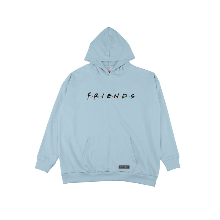 Oversize Women Friends Hoodie - Just Adore