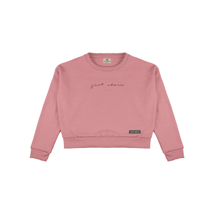 Just Adore Oversized Women Crop Sweatshirt - Just Adore