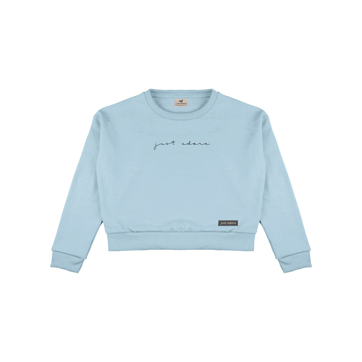 Just Adore Oversized Women Crop Sweatshirt - Just Adore