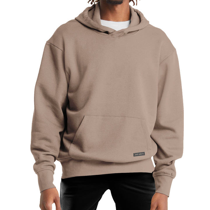 Oversize Men Hoodie - Blank - Just Adore