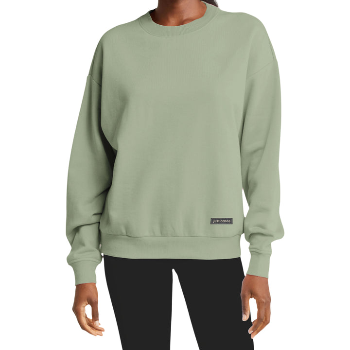 Oversized Women Sweatshirt - Blank - Just Adore