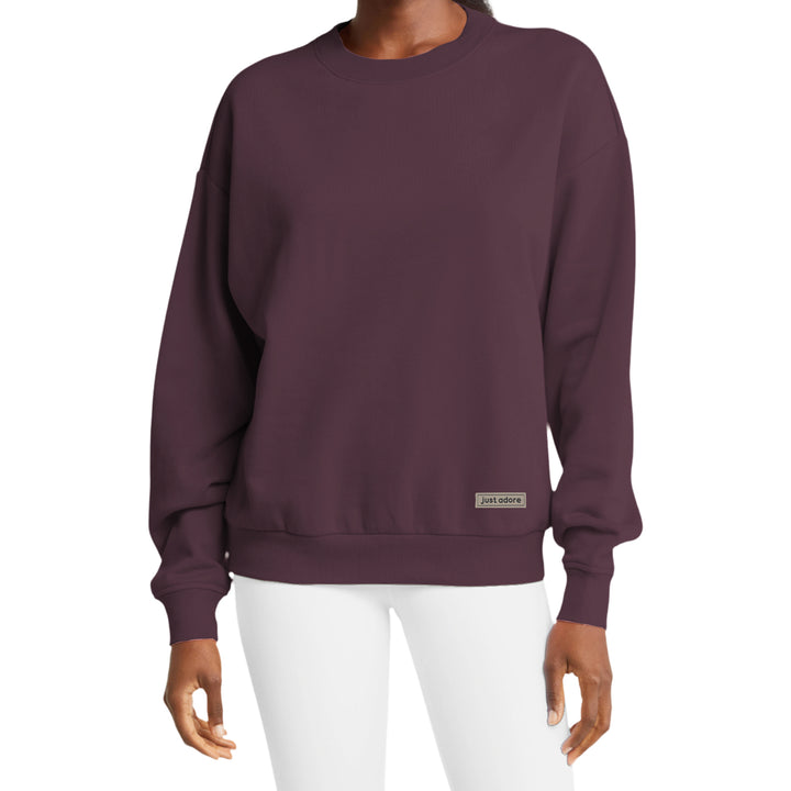 Oversized Women Sweatshirt - Blank - Just Adore