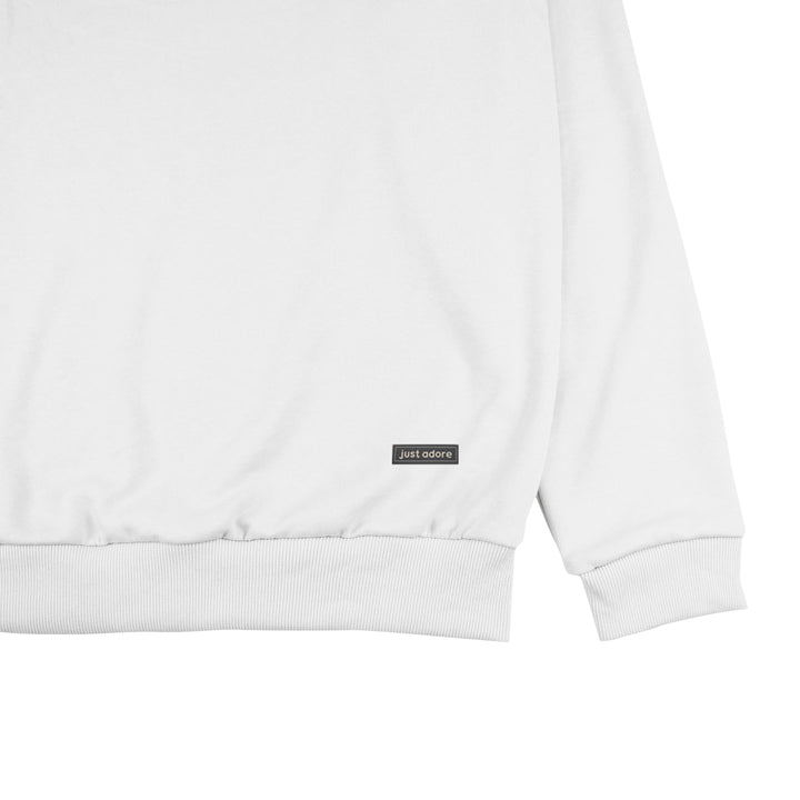 Oversized Men Sweatshirt - Blank - Just Adore