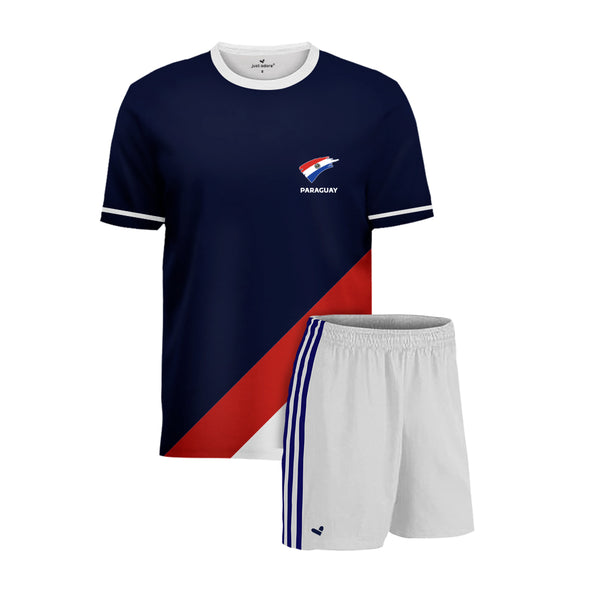 Paraguay Football Team Fans Away Jersey Set - Just Adore