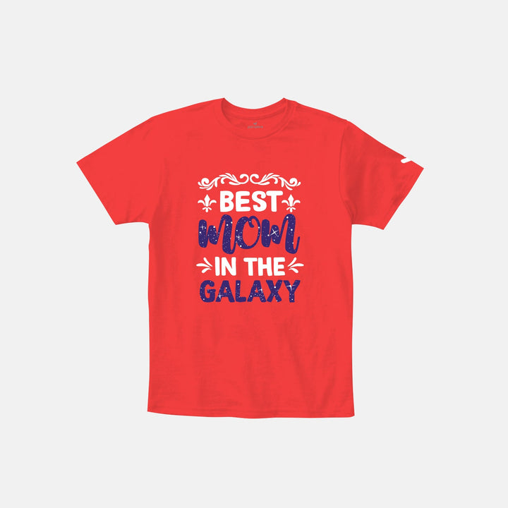 Best Mom In The Galaxy Kids Tshirt - Just Adore