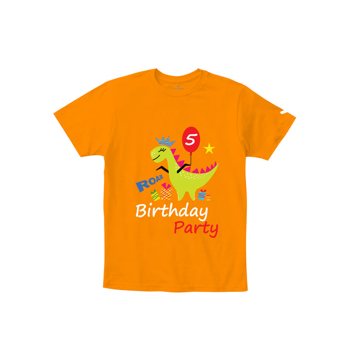 Dinosaur designed Birthday TShirts - Just Adore