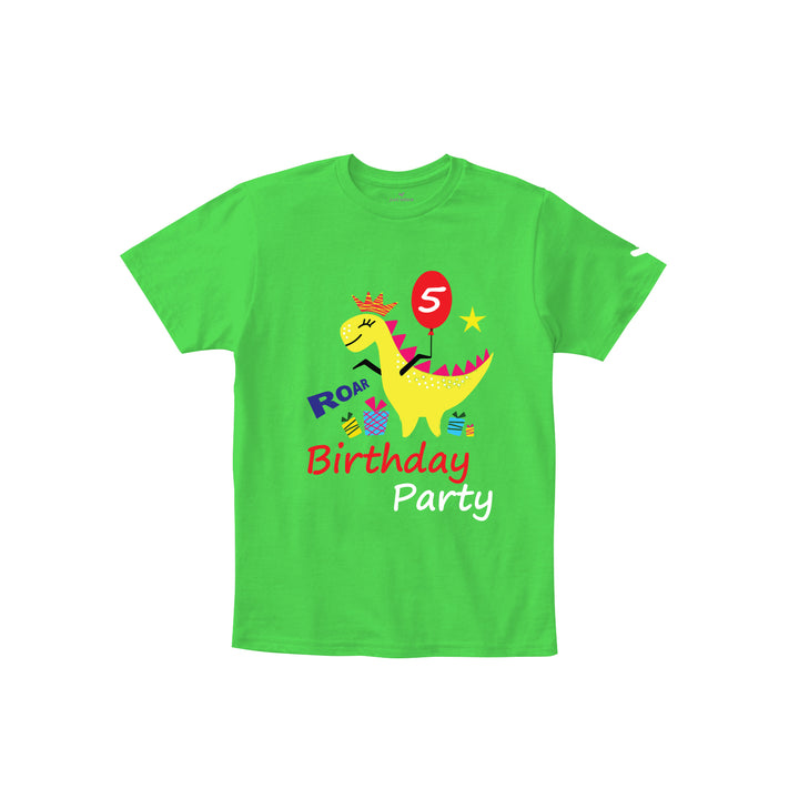 Dinosaur designed Birthday TShirts - Just Adore