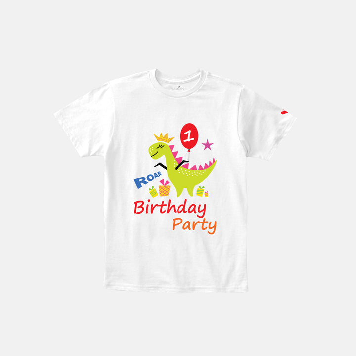 Dinosaur designed Birthday TShirts - Just Adore