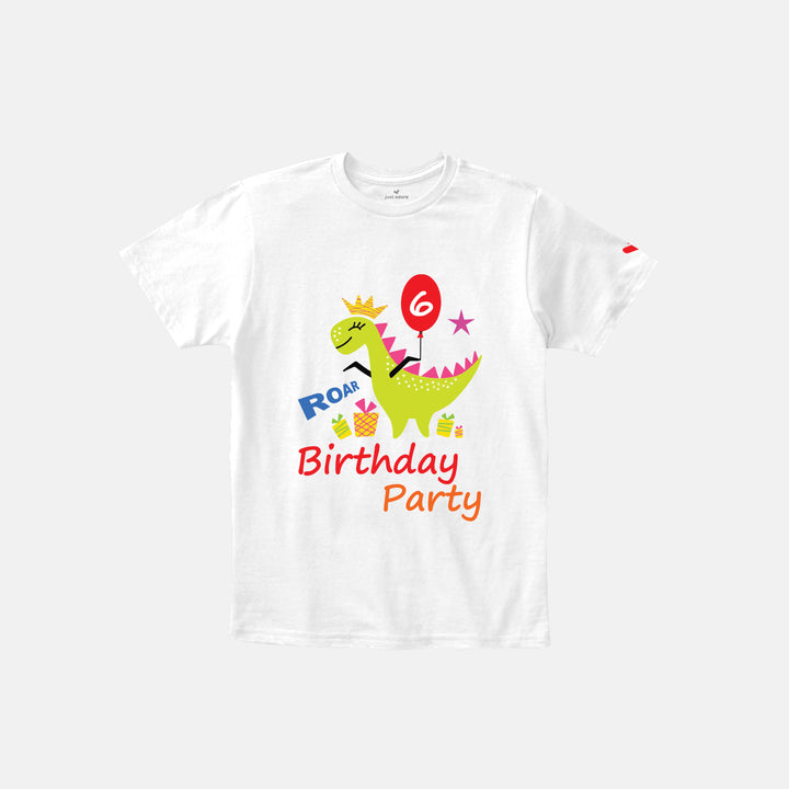 Dinosaur designed Birthday TShirts - Just Adore