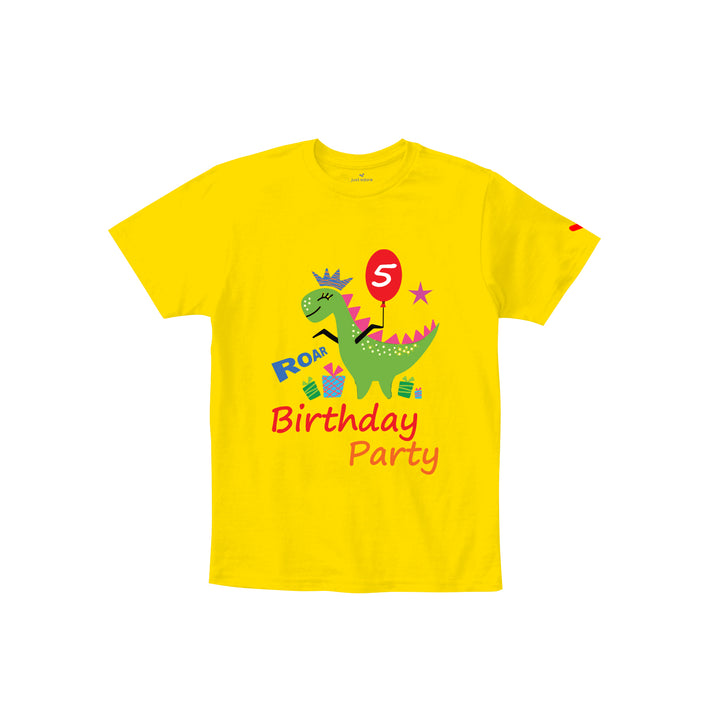 Dinosaur designed Birthday TShirts - Just Adore